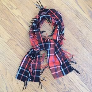 Black and Orange Scarf